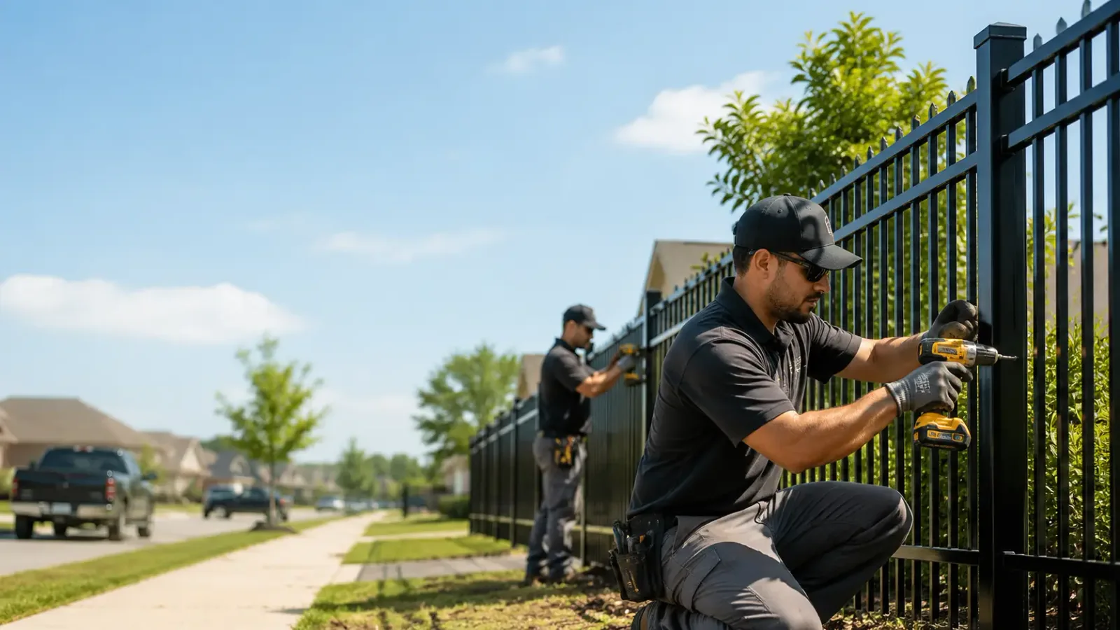 Metal Fence Installation in La Coste, TX